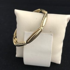 House of Harlow 1960 Geodesic Bangle Gold Bracelet